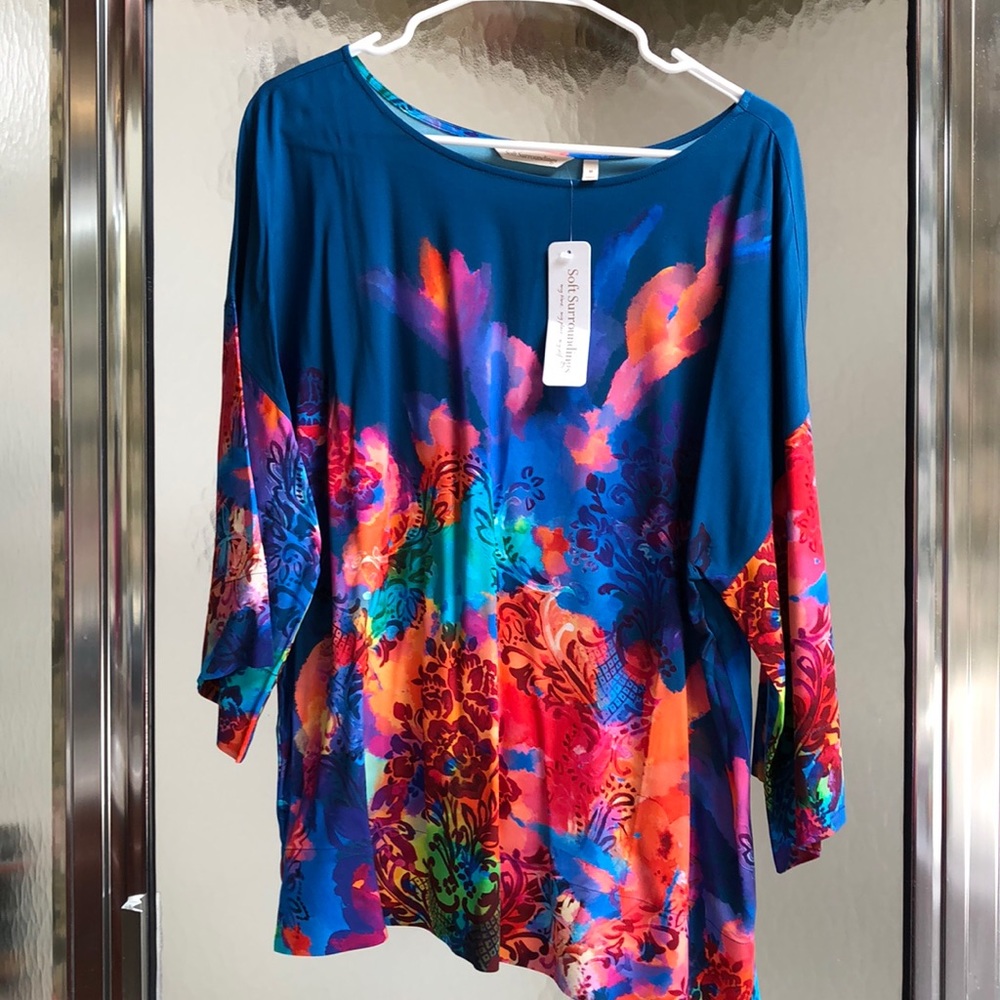Beautiful floral tunic